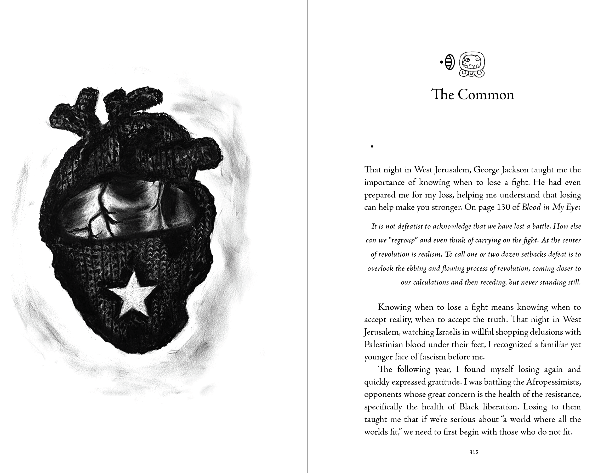 First spread of Chapter 20 - "The Common" 